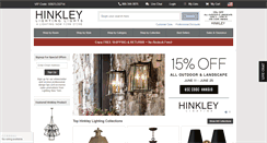 Desktop Screenshot of hinkleylightinglights.com
